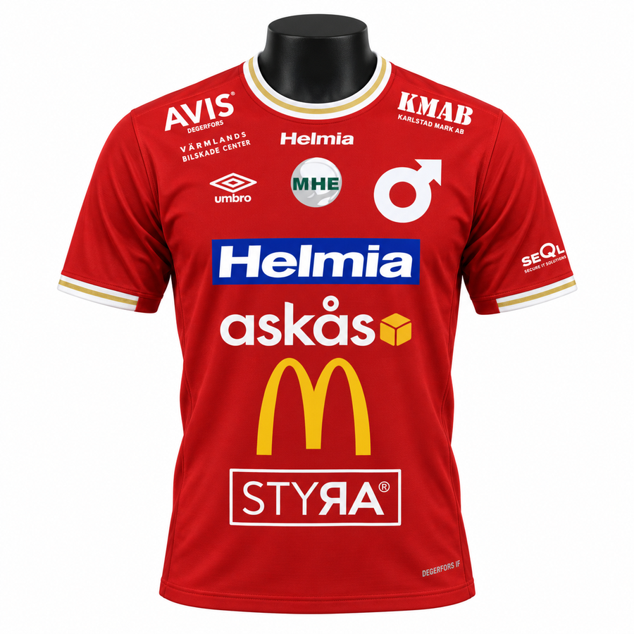 Degerfors IF Home Jersey 2026/2027